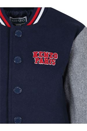 blue wool jacket KENZO KIDS | K6082484A